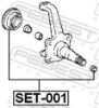Repair Kit, steering knuckle TOYOTA 90316-60004
