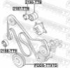 Belt Tensioner, V-ribbed belt FORD 1 445 915