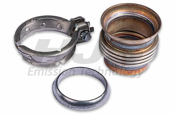 Repair Pipe, catalytic converter 72x82mm Flantsiga MB