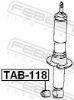 Spacer Bush, shock absorber TOYOTA 90389-14048