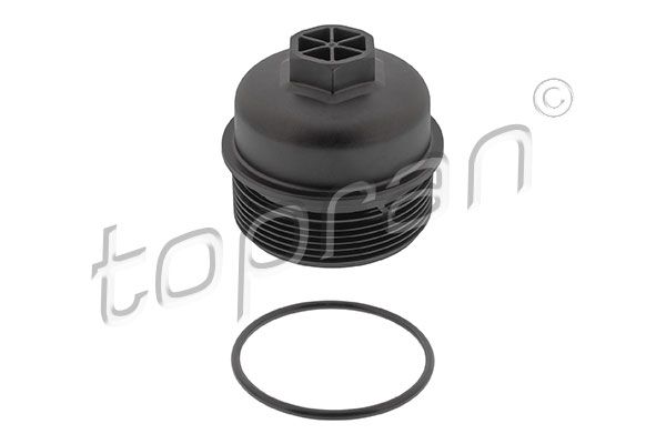 Cap, oil filter housing