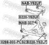 Fastening Bolt, control arm NISSAN 54459-EN12A, RENAULT 54459EN12A