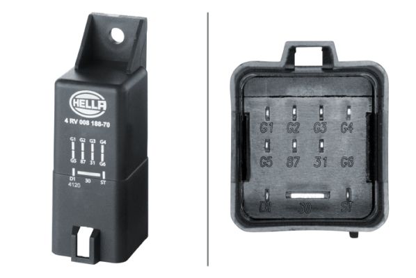 Control Unit, glow time