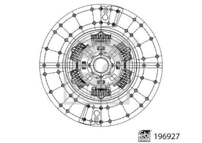 Clutch Disc Volvo - 85000775