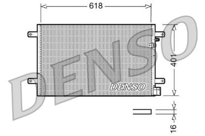Condenser, air conditioning AUDI A6 - S6