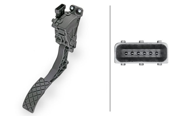 Sensor, accelerator pedal position