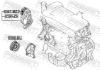 Belt Tensioner, V-ribbed belt MAZDA ZJ01-15-980D