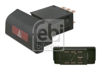 Hazard Warning Light Switch Opel - 1241 658