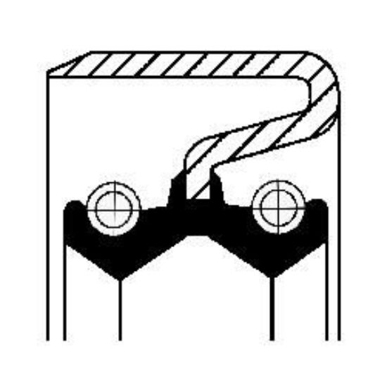 Shaft Seal, differential Radial Oil Seal, differential