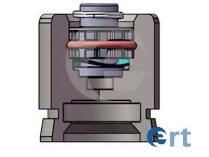 Piston, brake caliper