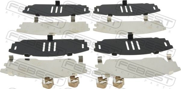 Anti-Squeal Foil, brake pad (back plate) TOYOTA 04945-12110