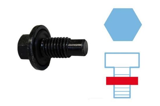Screw Plug, oil sump FORD