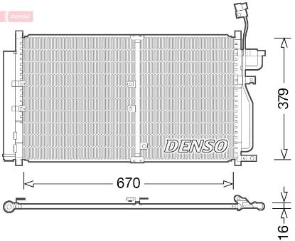Condenser, air conditioning
