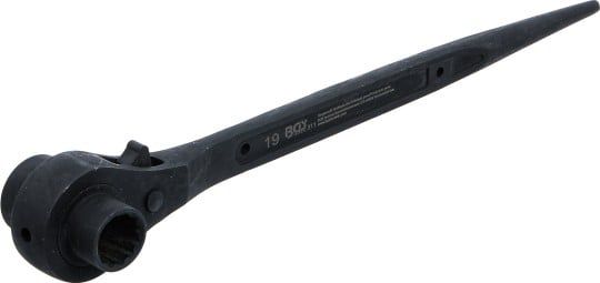 Ratchet Ring Spanner Scaffolding Ratchet 19x24 mm