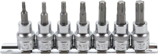 Socket Wrench Set 7-piece Bit Socket Set, T-STAR, 3/8"