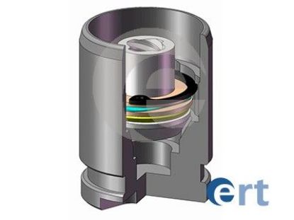 Piston, brake caliper