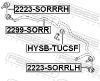 Stabiliser Bar, suspension HYUNDAI 55510-3E100, KIA 55510-3E100