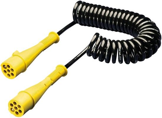 Coiled Cable Spiraalühenduskaabel 24V sised