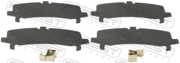 Anti-Squeal Foil, brake pad (back plate) TOYOTA 04946-30100