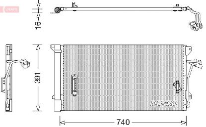 Condenser, air conditioning
