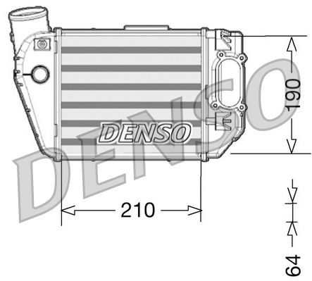 Charge Air Cooler AUDI A4 II 1.8T PLUS (RIGHT)