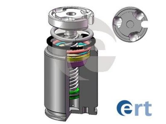 Piston, brake caliper