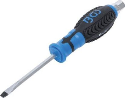 Screwdriver Screwdriver, Slotted 5x75 mm, with Hexagon