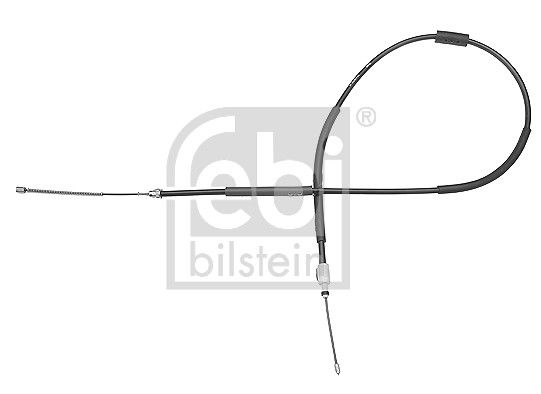 Cable Pull, parking brake Peugeot 4745.97