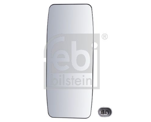 Mirror Glass, exterior mirror Iveco - 50 0185 1890
