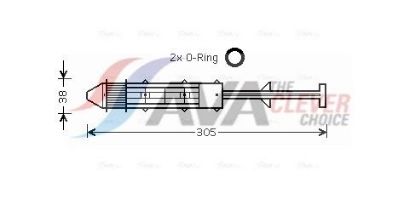 Dryer, air conditioning VW Sharan - 7M3 898 191