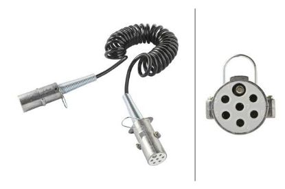 Coiled Cable Spiraalühenduskaabel 24V