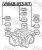 Mounting, differential VAG 3C0599437A