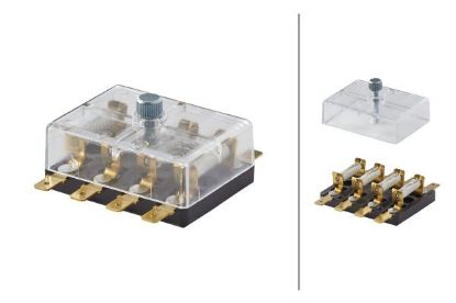 Fuse Box ümarkaitsmele 4-klemmiga