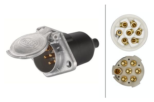 Socket 7-otsa 24V 7x20A - ST