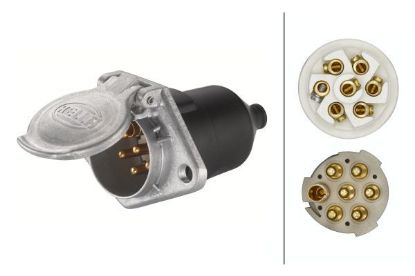 Socket 7-otsa 24V 7x20A - ST