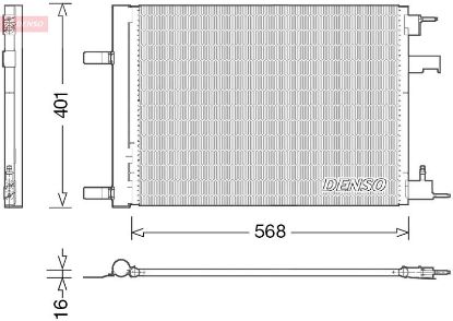 Condenser, air conditioning