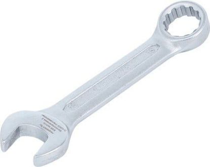 Ring-/Open End Spanner Combination Spanners, extra short, 15 mm