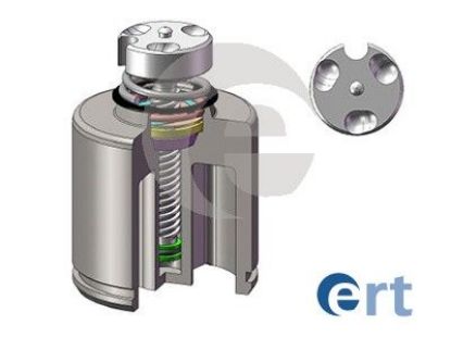 Piston, brake caliper