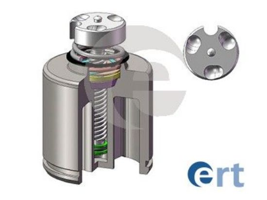 Piston, brake caliper