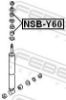 Spacer Bush, shock absorber NISSAN 56119-01J00