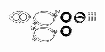 Mounting Kit, exhaust system BMW 316i E30