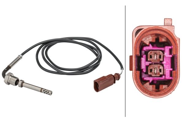 Sensor, exhaust gas temperature