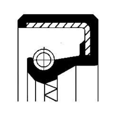 Shaft Seal, differential PSA 334531