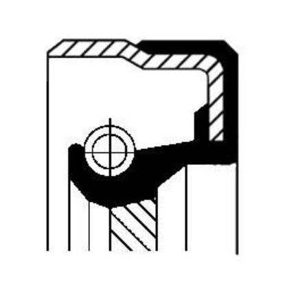 Shaft Seal, differential MB 0169975947