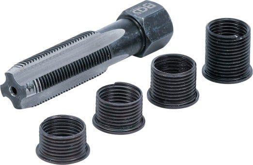 Thread Cutter Tool Set, spark plug Repair kit for spark plug thread : M14 x 1.25 mm :