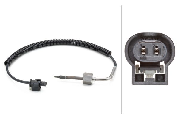 Sensor, exhaust gas temperature MERCEDES-BENZ - 008 153 27 28