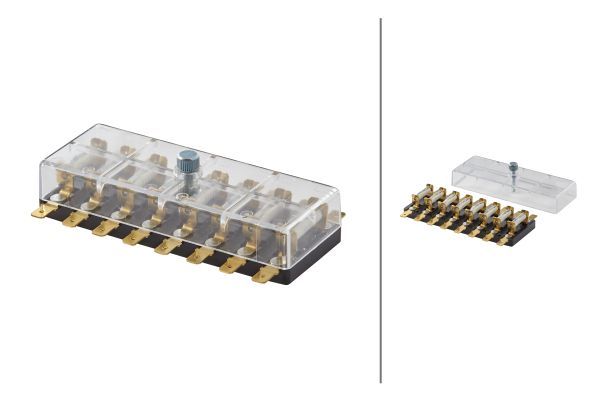 Fuse Box ümarkaitsmele 8-klemmiga