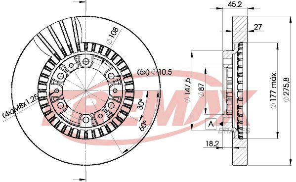 Brake Disc Mitsubishi