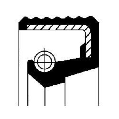 Shaft Seal, power take-off PSALT 5001826538