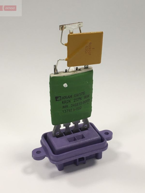 Resistor, interior blower